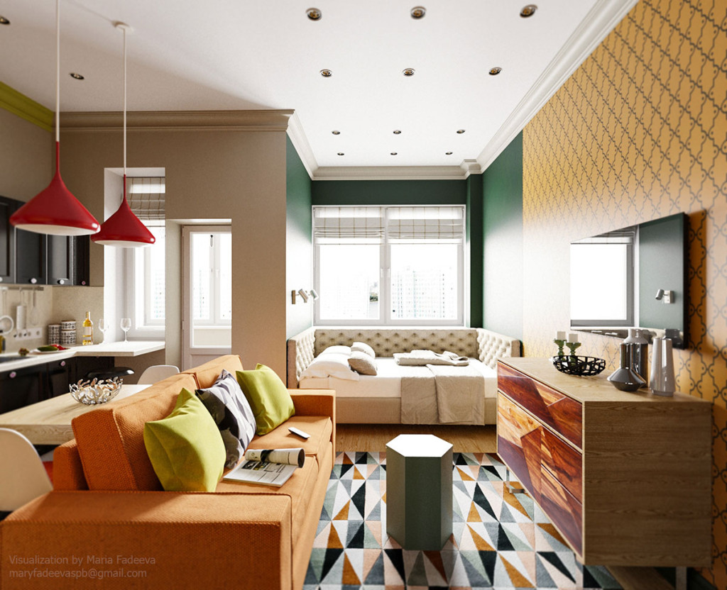 Apartment Studio by Maria Fadeeva