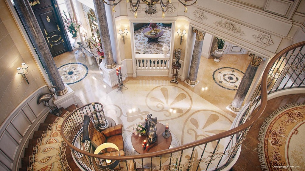 Luxury Villa Interior by Muhammad Taher